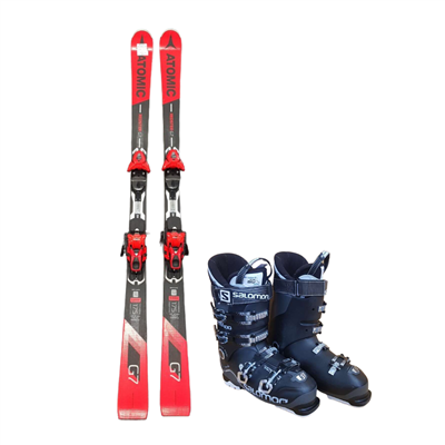 Bazárové lyže ATOMIC Redster G7 + lyžařské boty Salomon XPro Energyzer 